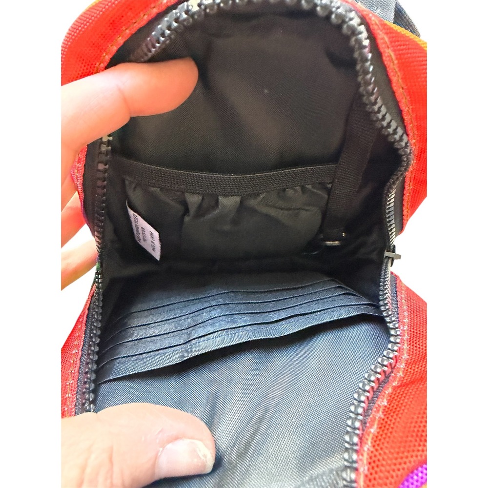NWT-Vibe Rainbow Crossbody Sling Bag | Eco-Friendly rPET | Festival • Travel - Picture 6 of 7